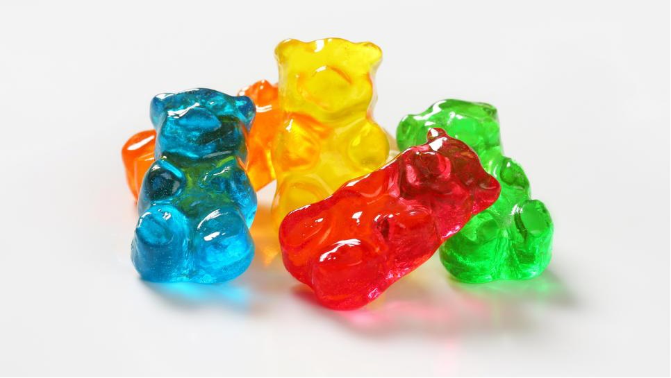 Assorted gummy bears