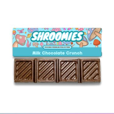 shroomies milk chocolate crunch 3000mg