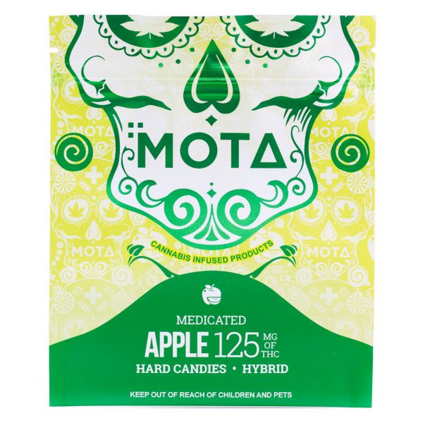Mota Green Apple Hard Candy 125MG