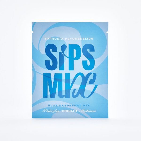 Sips Blue Mix 1000MG Front