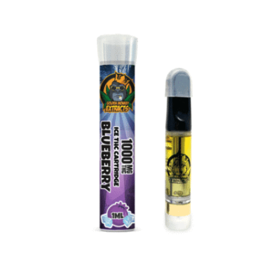 Golden Monkey Extracts Blueberry ICED Cartridge 1000MG 1ml 1