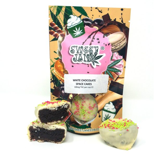 Sweet Jane – White Chocolate Space Cakes 200mg THC