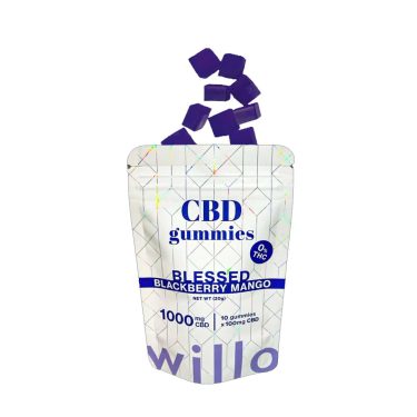 Willo CBD 1000mg Blackberry Mango