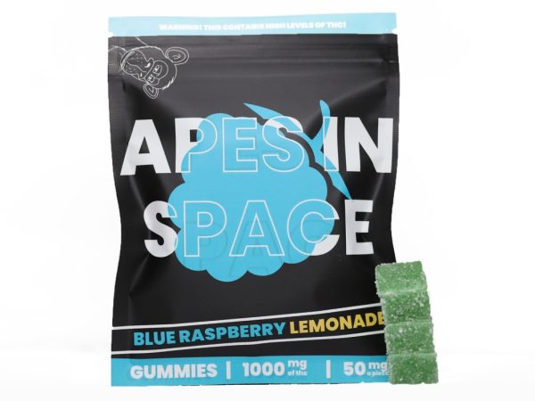 APES IN SPACE BLUE RASPBERRY