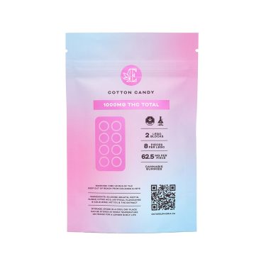 Cotton Candy 1000MG Back