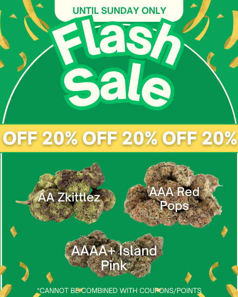 BGCC FLASH SALES 2 STRAINS