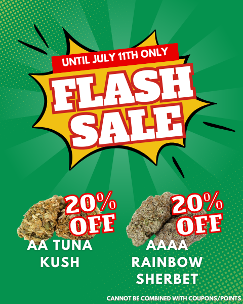 BGCC FLASH SALES 2 STRAINS