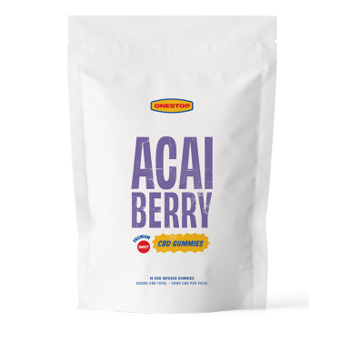 OneStop - Açai Berry CBD Gummies 500mg