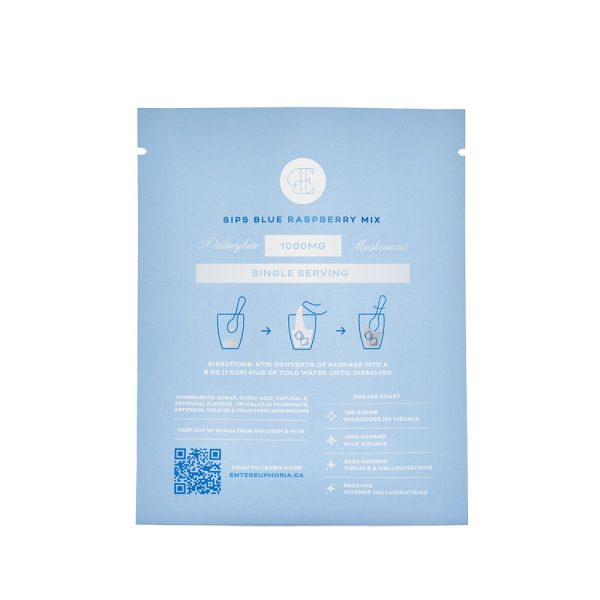 Euphoria Psychedelics - Blue Raspberry Drink Mix - Image 2
