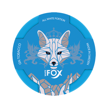 White Fox All White Slim - Blue Edition 12mg