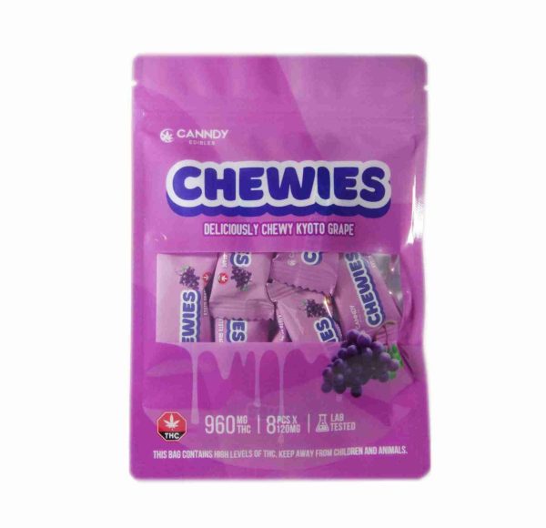Canndy – Kyoto Grape Chewies 960mg THC