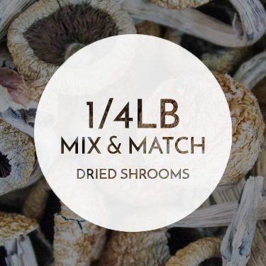 1/4 lb Mix and Match Dried Shrooms