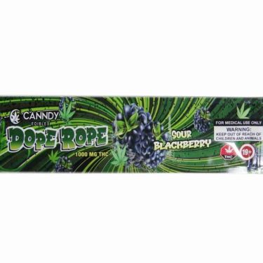Canndy – Dope Rope Sour Blackberry 1000mg THC