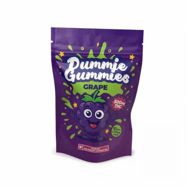 Dummie Gummies – Grape 500mg THC Gummies