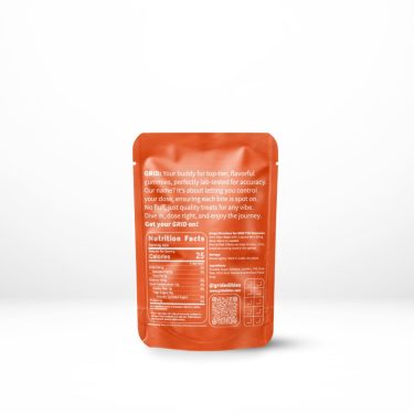 Alternative view of GRID – 500mg THC Gummy – Root Beer