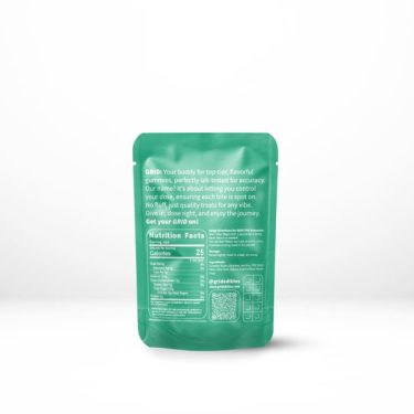 Alternative view of GRID – 1000mg THC Gummy – Punch Bowl