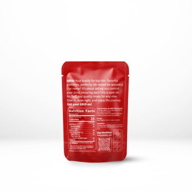 Alternative view of GRID – 1000mg THC Gummy – Cola