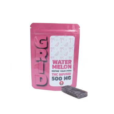 GRID – 500mg THC Gummy – Watermelon