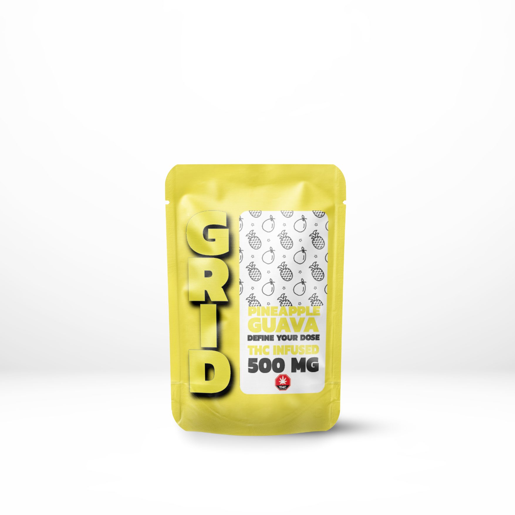 GRID – 500mg THC Gummy – Pineapple Guava - Image 2