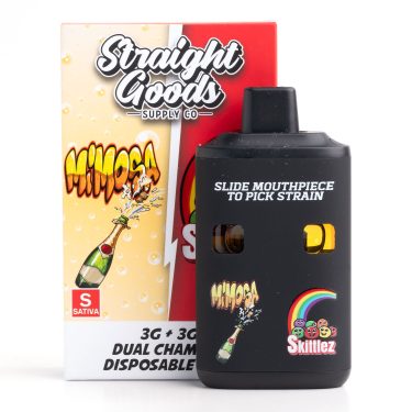Alternative view of Straight Goods Supply Co. – Dual Chamber Disposable Vape (3+3 Grams)