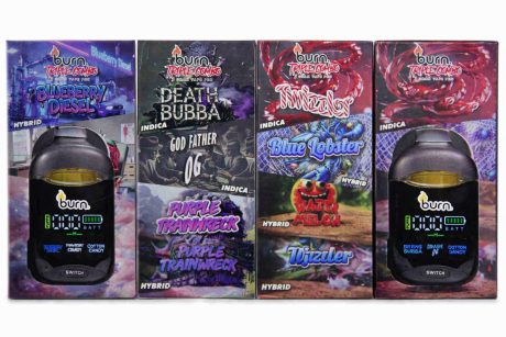 Burn Triple Combo – Disposable Vape – 3 x 1 Gram - Image 2