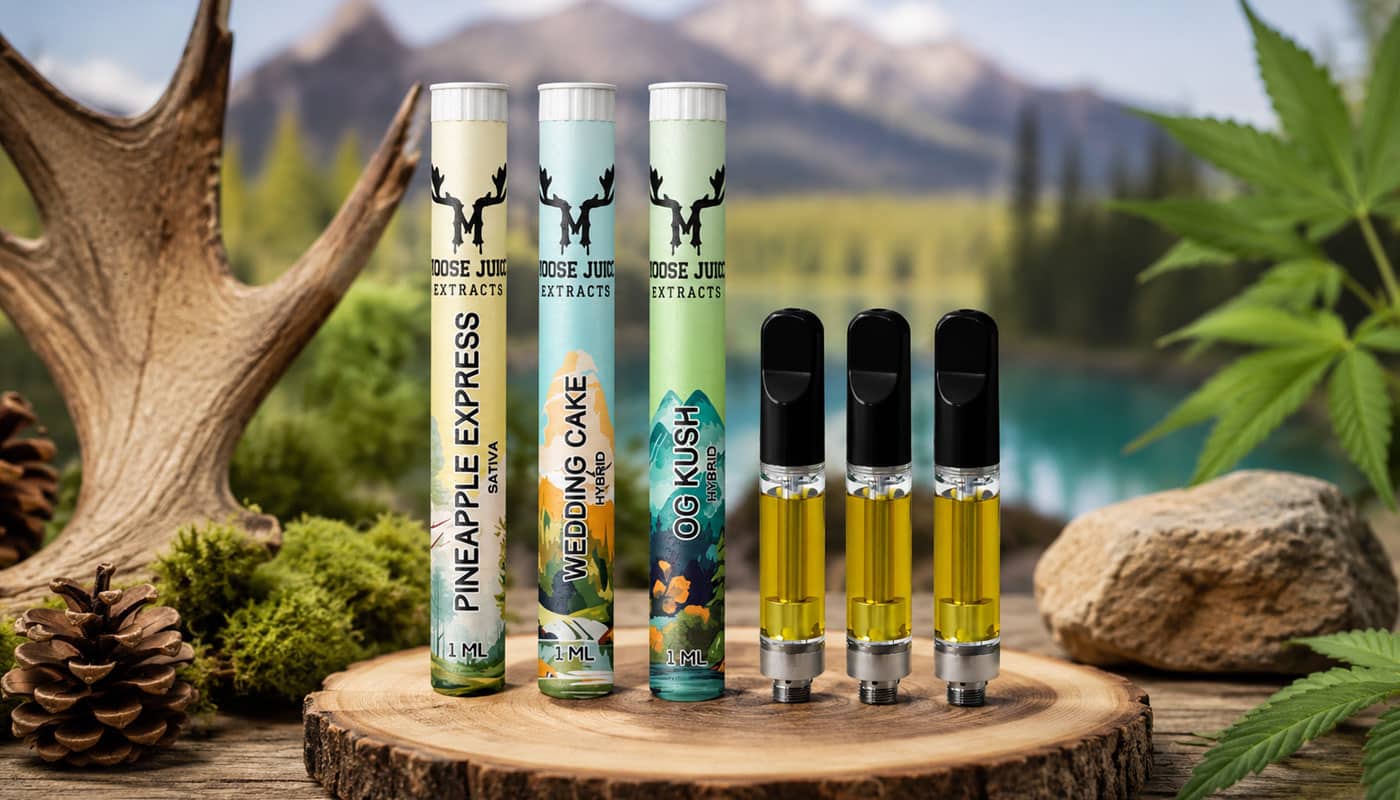 Moose Juice Extracts – Distillate Cartridge THC - 1g