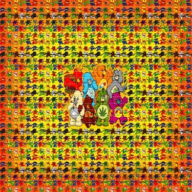 LSD Tabs - 125ug - Dancing Care Bears