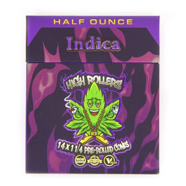 High Rollers Premium Craft Pre-Rolls - Indica
