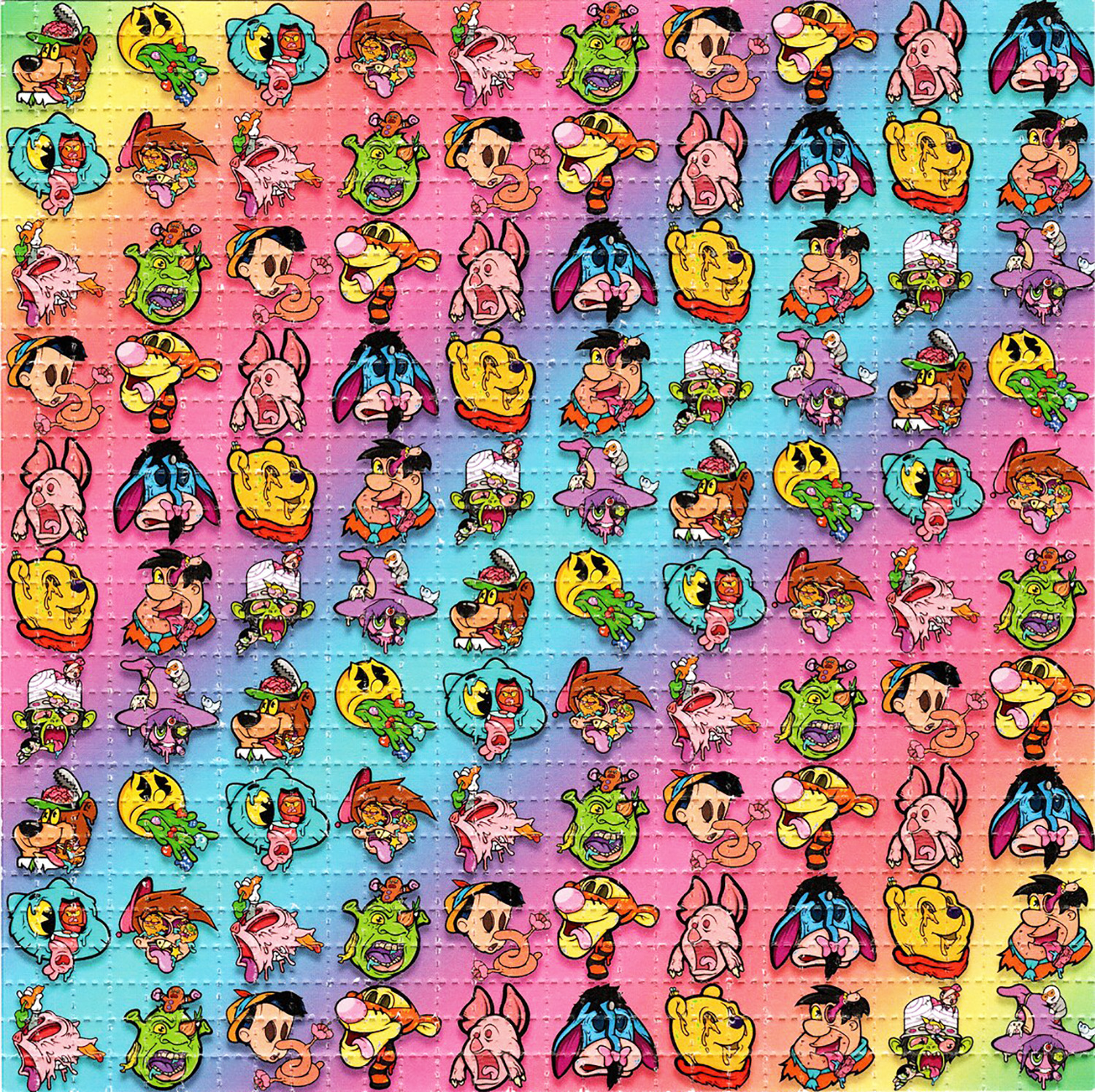 LSD Tabs - 125ug - Twisted Cartoons