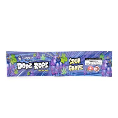 Canndy – Dope Rope Sour Grape 500mg THC
