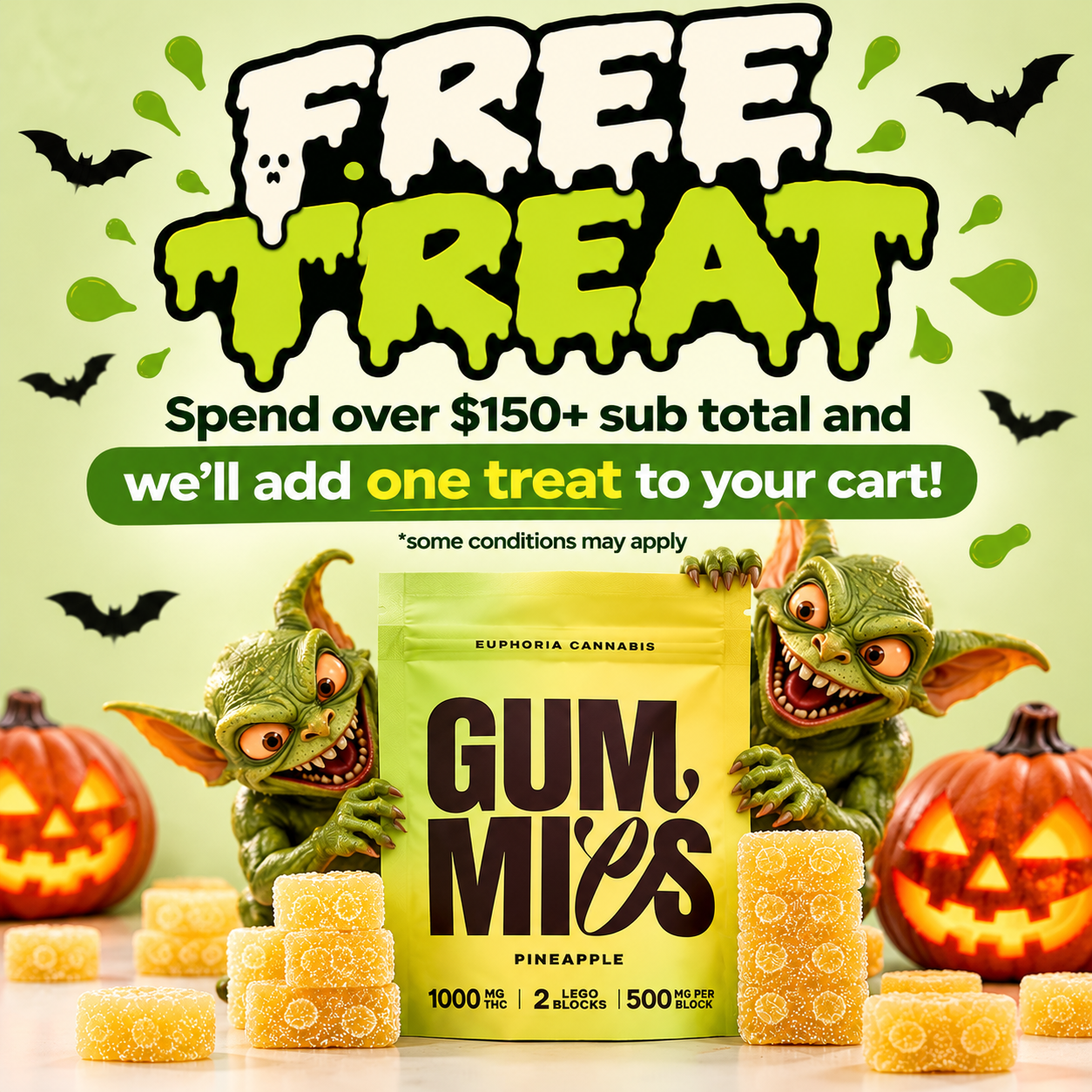 Halloween Gummy Treat Promotion