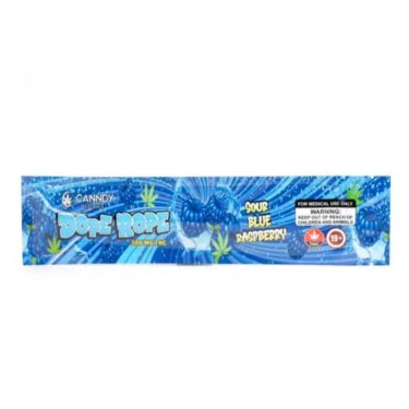 Canndy – Dope Rope Sour Blue Raspberry 500mg THC